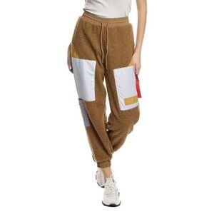 Eleven Paris Women's Teddy Beaver Fur Jogger Size L